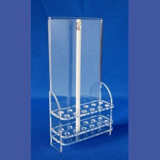 BOLIGRAFOS para 12 unds. con portacartel A-6 Vertical <br>Medidas: 111 x 43 x 211 mm<br>